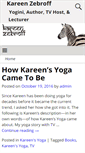 Mobile Screenshot of kareenzebroff.com